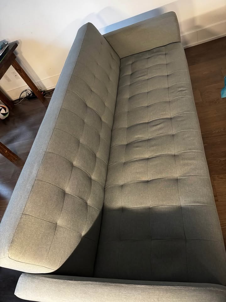 Structube Futon Couch - Light Green - photo 2