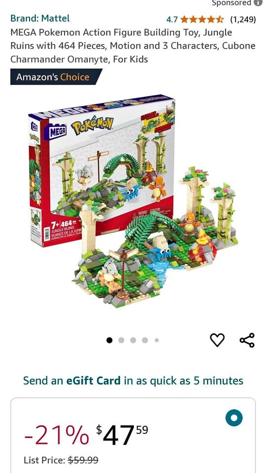 Pokemon Building Set - Brand New Unopened