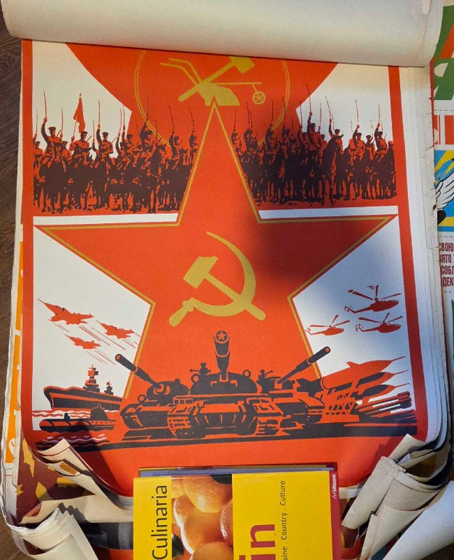 Vintage Soviet Communist Posters - photo 3