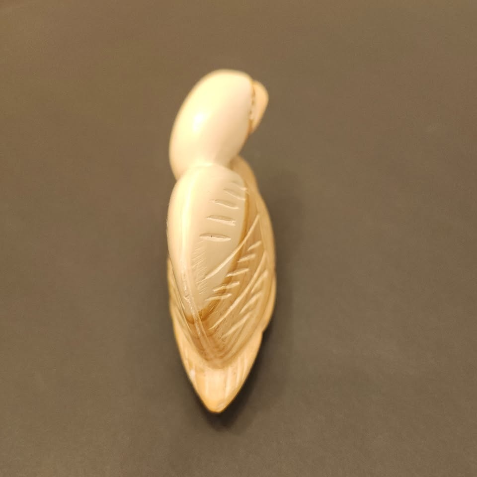 Polished Stone Duck Detailed, Carved, Decorative - photo 4