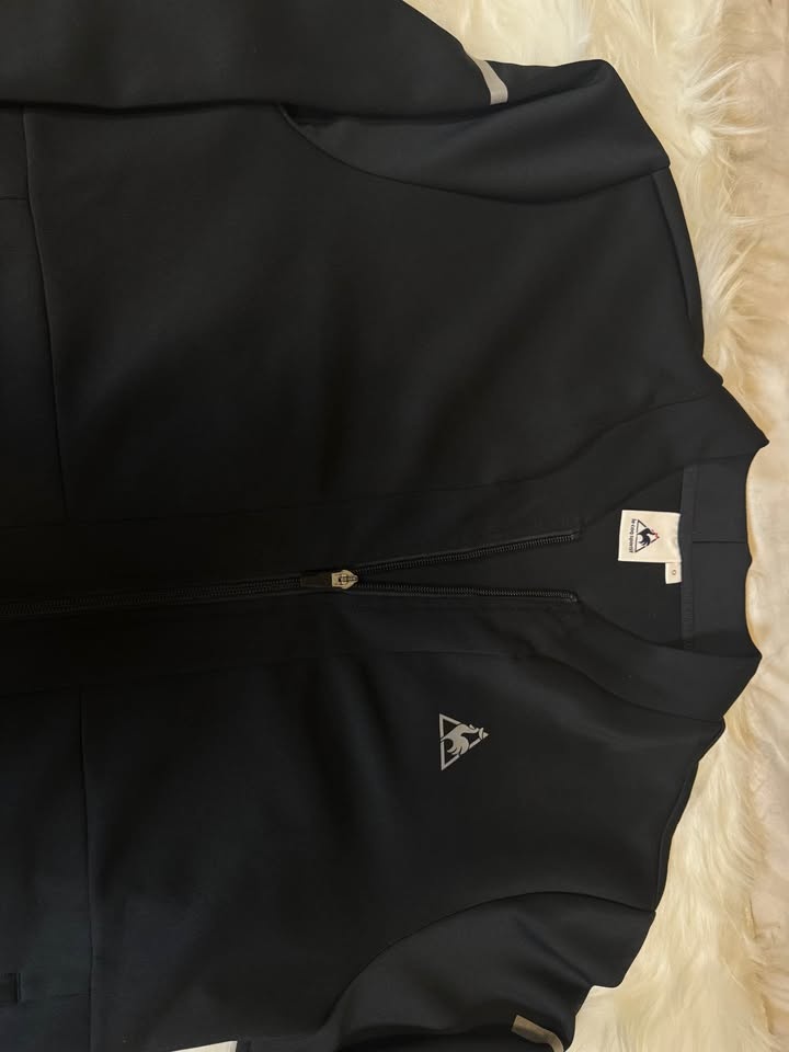 Le Coq Sportif Black Full-Zip Jacket - photo 2
