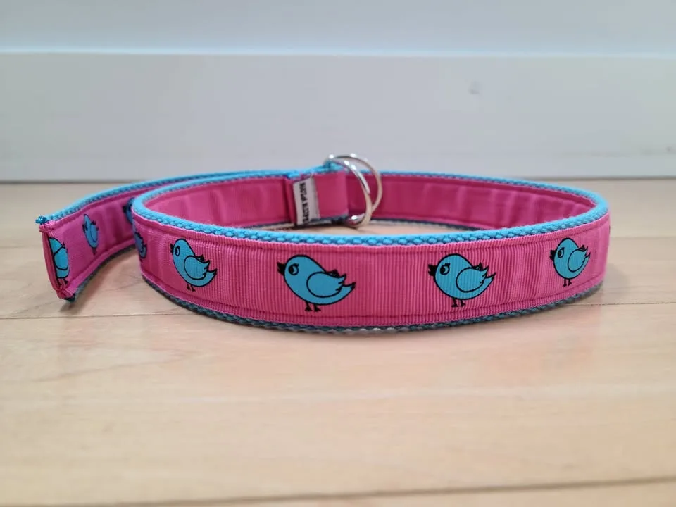 Kula Klips Kid's Pink Bird Buckled Belt: 0-4 yrs thumbnail