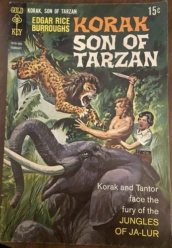 Korak Son Of Tarzan #27 February 1969 Gold Key Comics