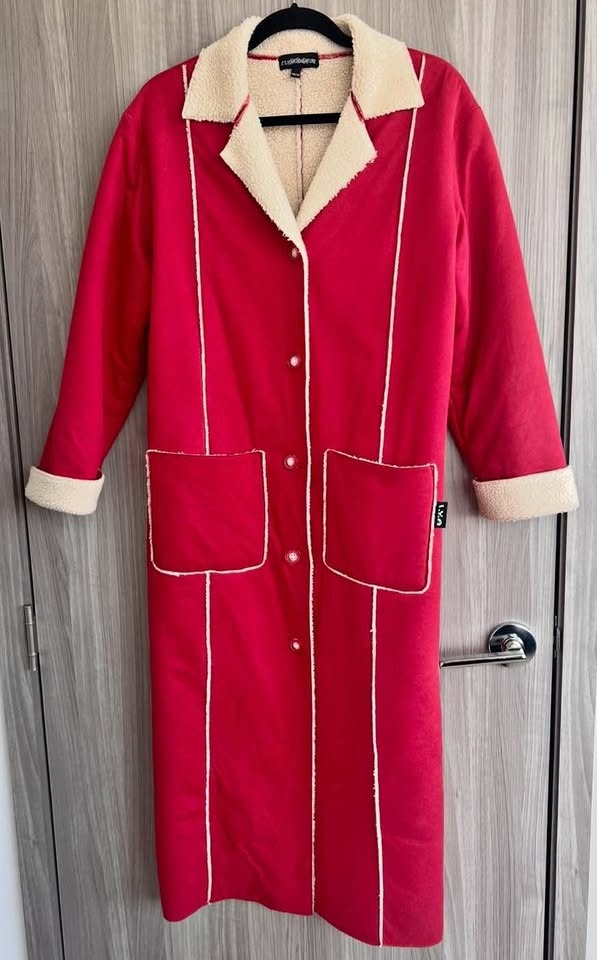 90s Teddy Winter Coat