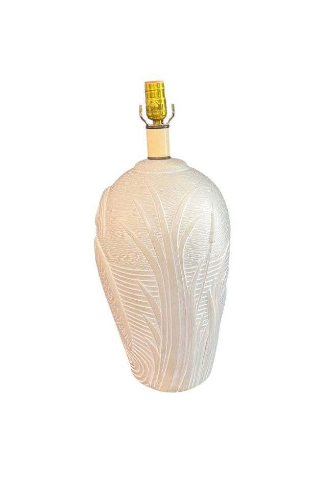 Vintage 1970s Dayle Rushall Palm Beach Lamp - photo 4