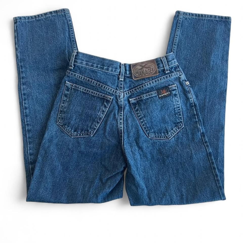 Vintage 90s Manager Brand Denim Jeans - photo 3