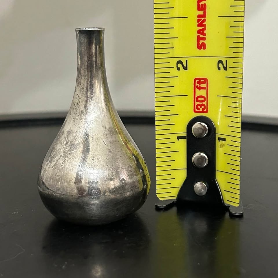 Vintage MCM Dansk IHQ Silver Plate Mini Bud Vase - Jens Quistgaa - photo 2