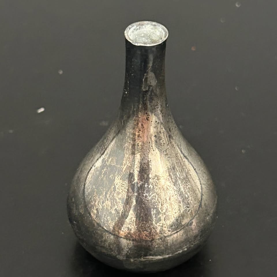 Vintage MCM Dansk IHQ Silver Plate Mini Bud Vase - Jens Quistgaa - photo 3