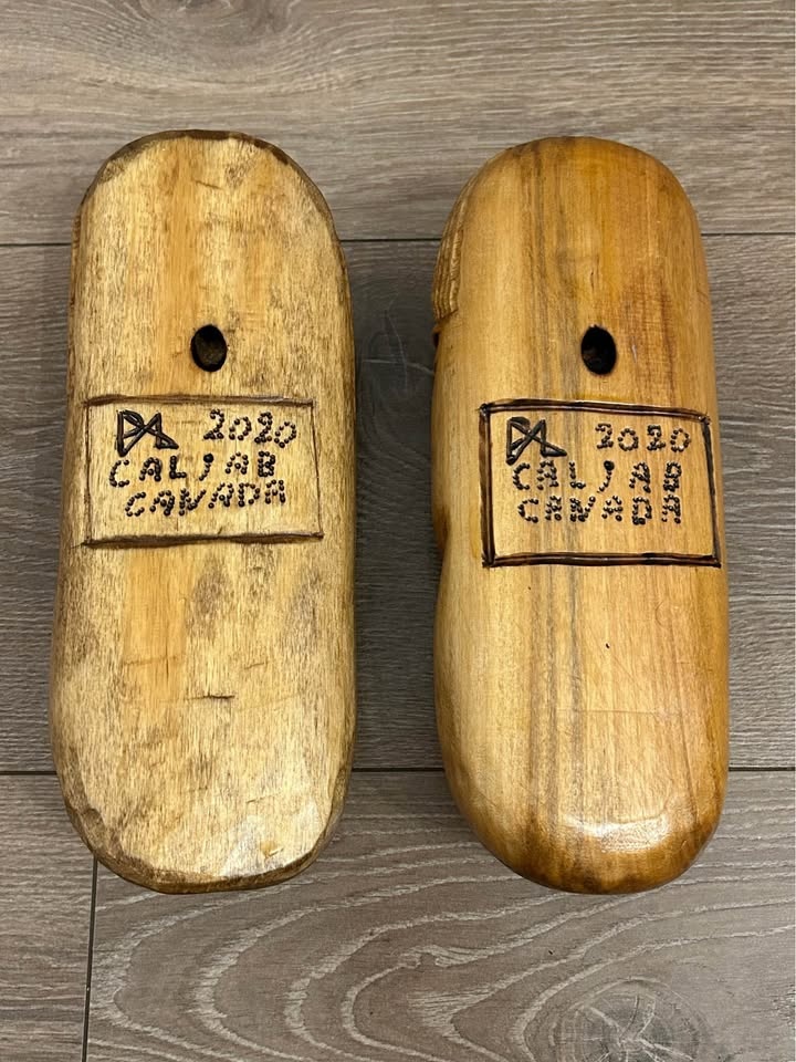 Hand-Carved Wooden Folk Masks - Signed Calgary Artist - photo 2