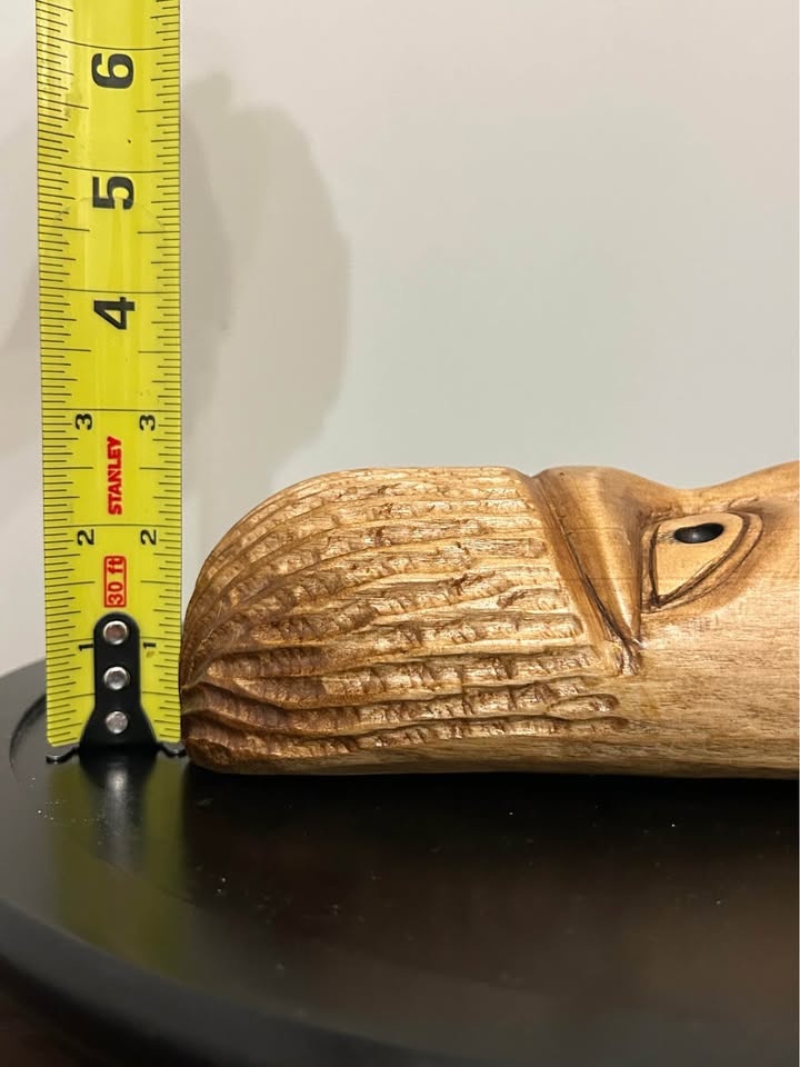 Hand-Carved Wooden Folk Masks - Signed Calgary Artist - photo 3