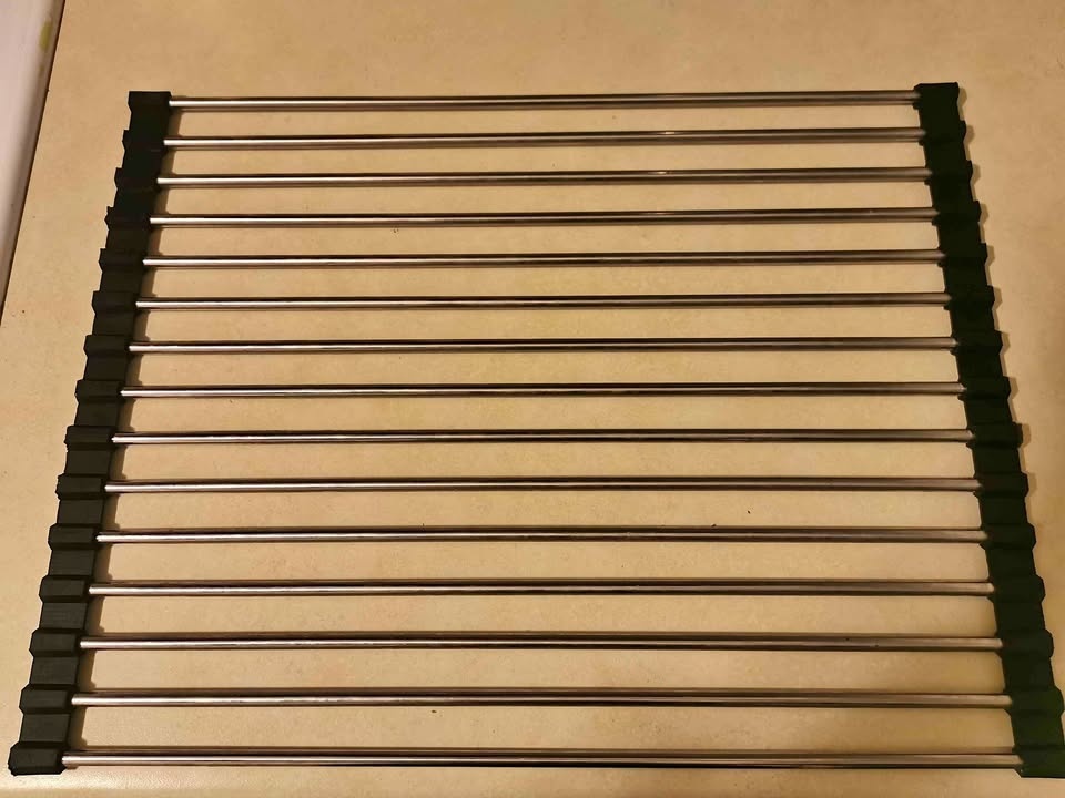 Over sink dish drying rack