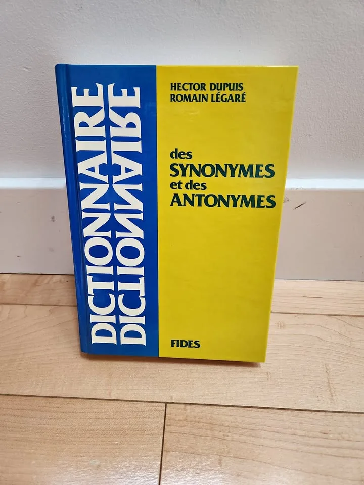 Dictionnaire des Synonymes et des Antonymes thumbnail