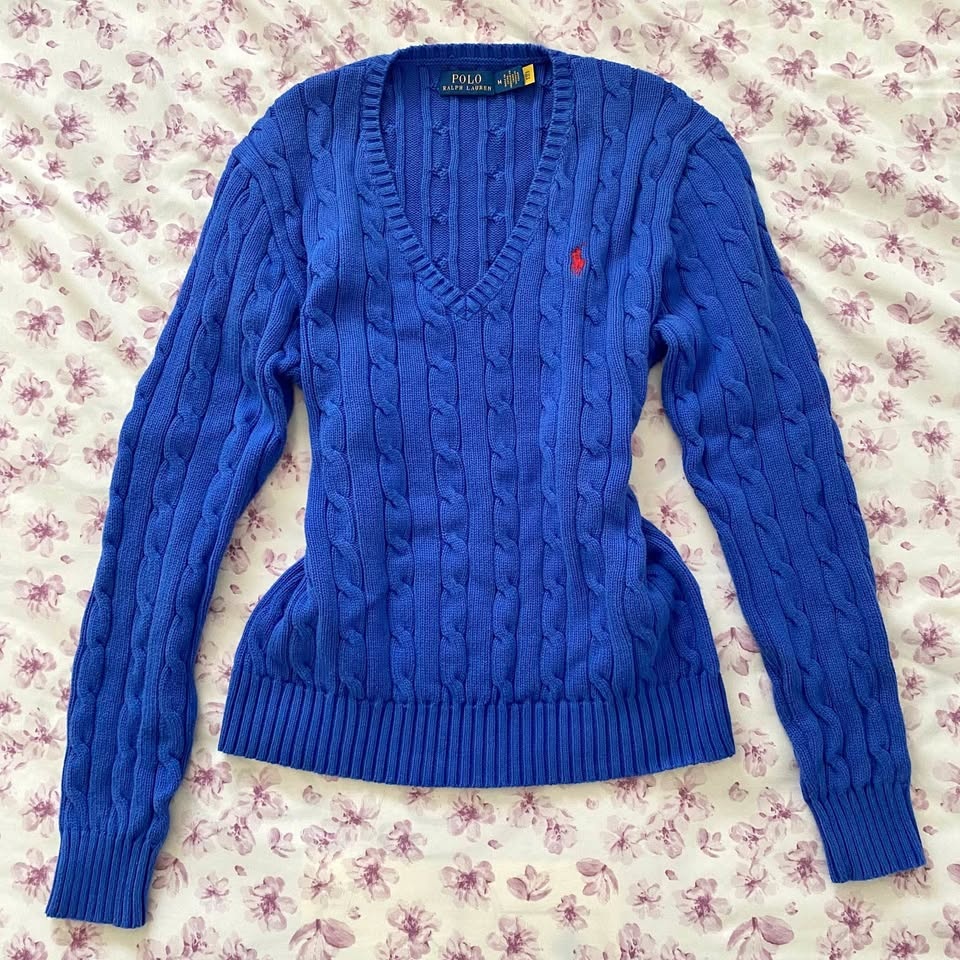 Ralph Lauren Cable Knit Sweater - Size M
