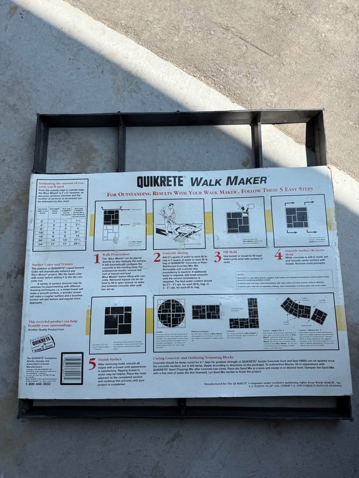 Quikrete Walk Maker 2x2 ft - photo 3