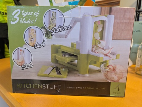 Spiralizer Spiral Slicer with 3 Stainless Steel Blades