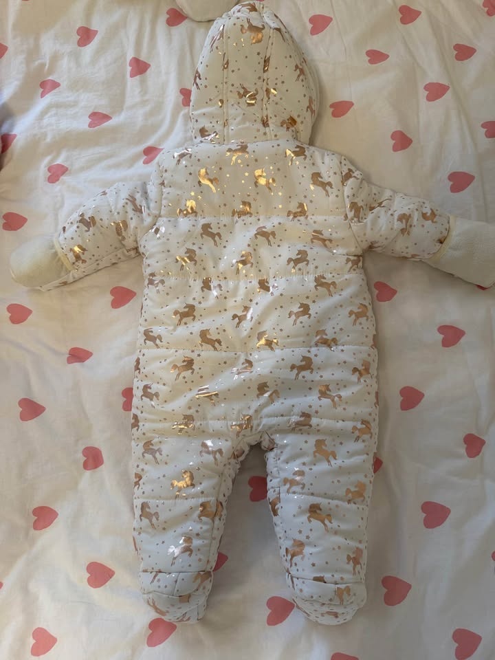 Baby Winter Snowsuit 6-9M - photo 5