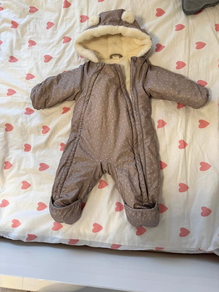 Baby Winter Snowsuit Unisex 4-6M