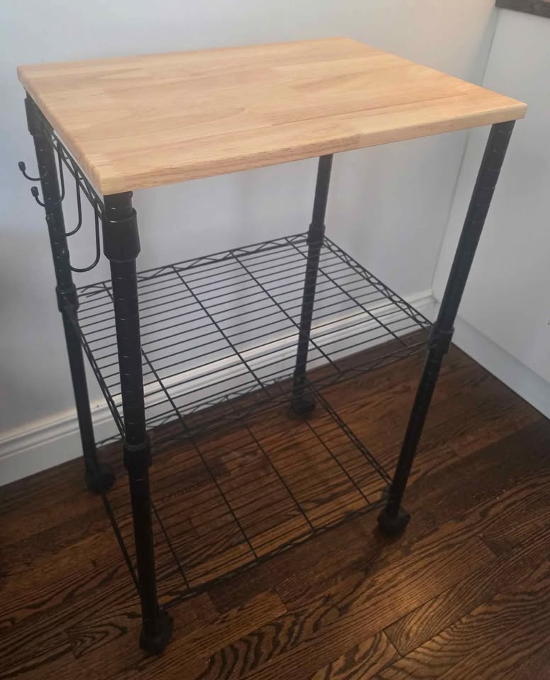 Microwave Stand - Multi-Purpose Kitchen Cart - photo 2