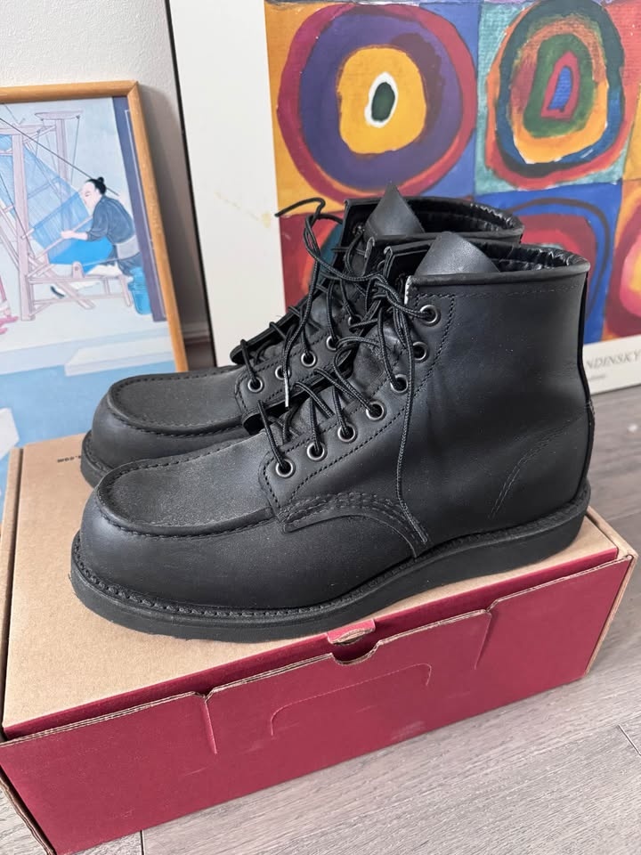 Red Wing Moc Toe sz8 Boots - photo 2