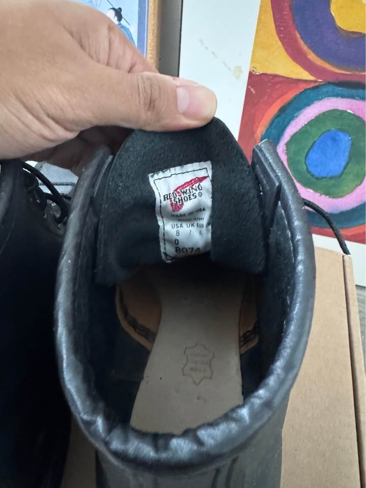 Red Wing Moc Toe sz8 Boots - photo 4