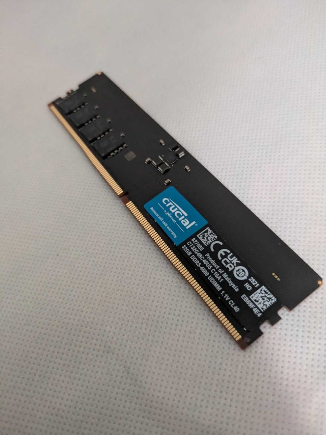 32GB DDR5 RAM – Crucial – $275