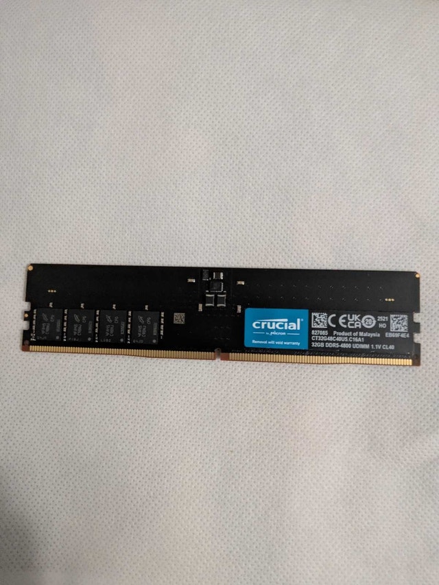 32GB DDR5 RAM – Crucial – $275 - photo 2