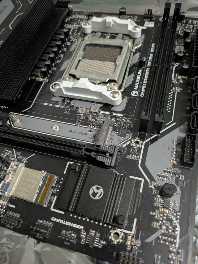 MAXSUN Challenger B650M WiFi mATX Motherboard – $135