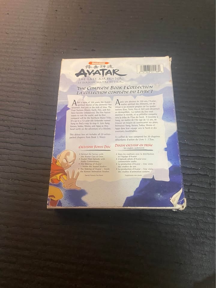 Avatar The Last Airbender Original Box Set Book 1 - photo 4