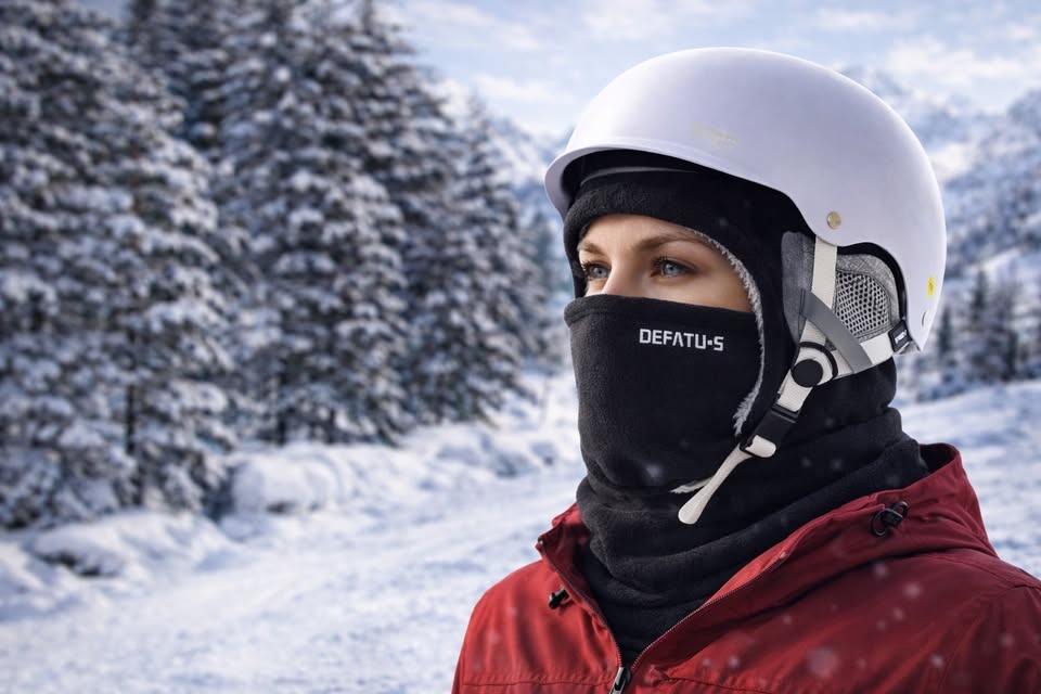 Winter Warm Windproof Balaclava Hood, Fleece Lined & Thickened - photo 3