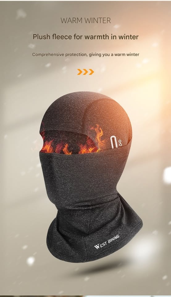 Winter Fleece Balaclava with Glasses Hole - photo 4