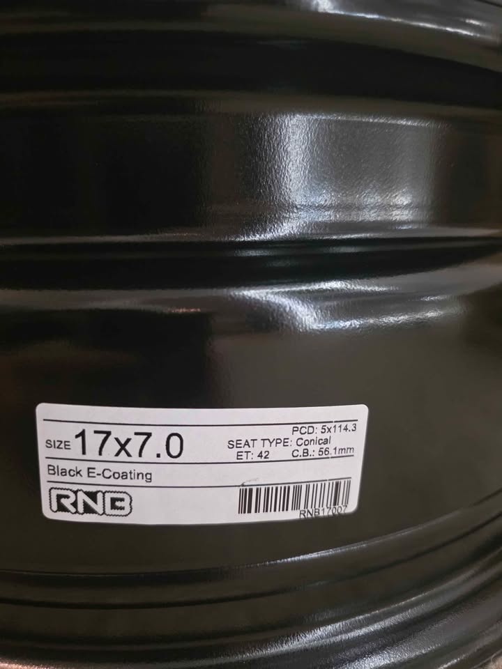 17" Steel Rims - 5x114.3 (Subaru WRX, Outback, Legacy) - photo 4