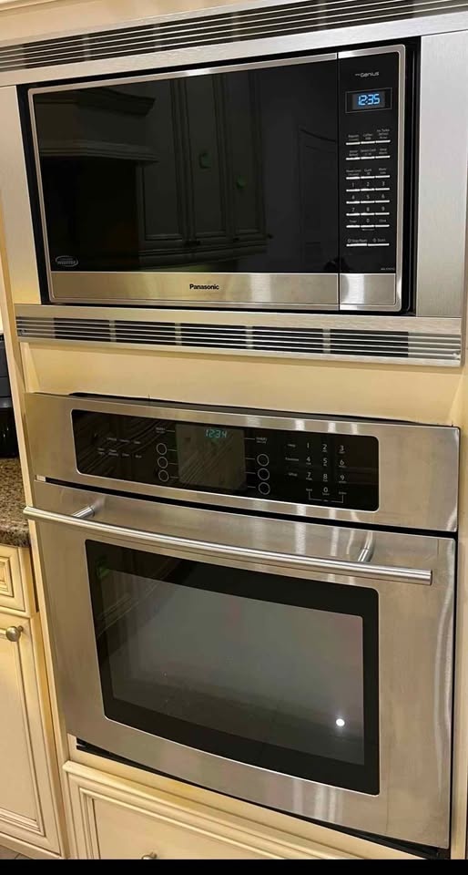 Panasonic Built-in Microwave & Jenn-Air Oven Stainless Steel - photo 2