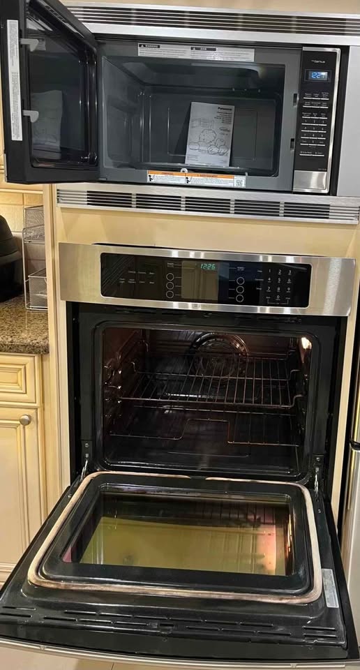 Panasonic Built-in Microwave & Jenn-Air Oven Stainless Steel - photo 4