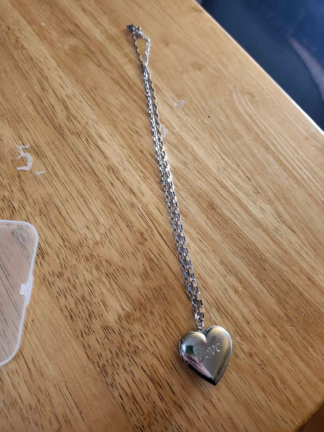 Love Heart Locket Necklace