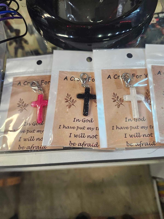 Cross charms