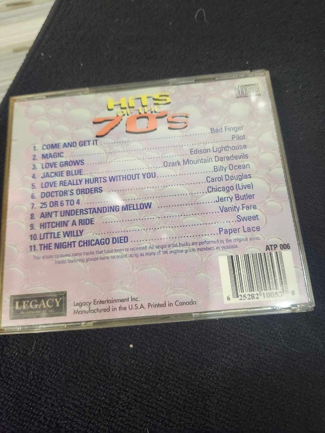 Hits of the 70s CD - photo 2