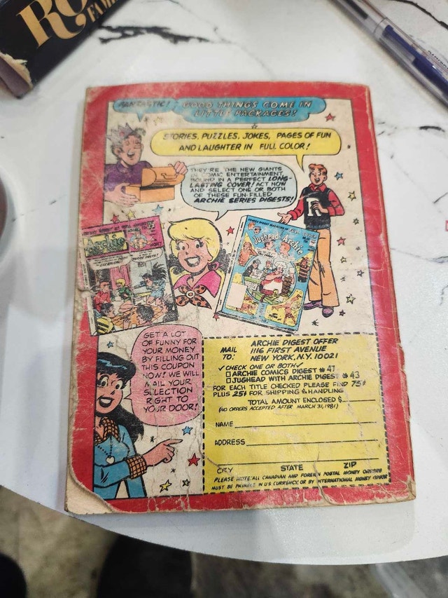 Laugh Comics Digest Magazine No. 33 - Archie - photo 2
