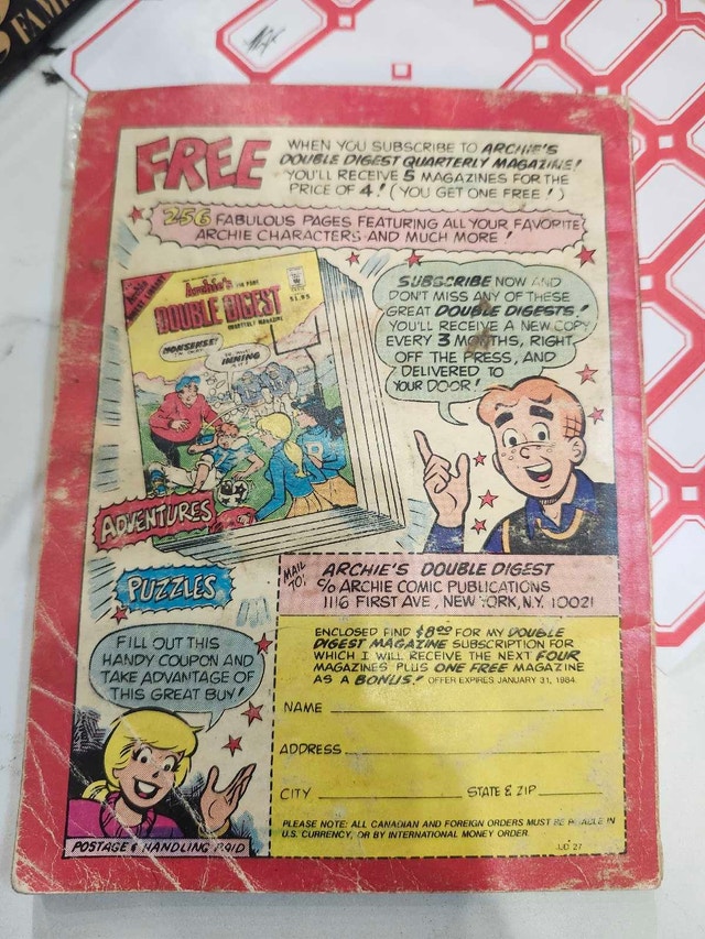Jughead Jones Comic Digest Magazine #27 - photo 2