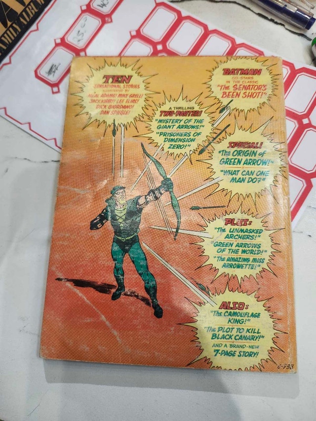 Green Arrow Comic - photo 2