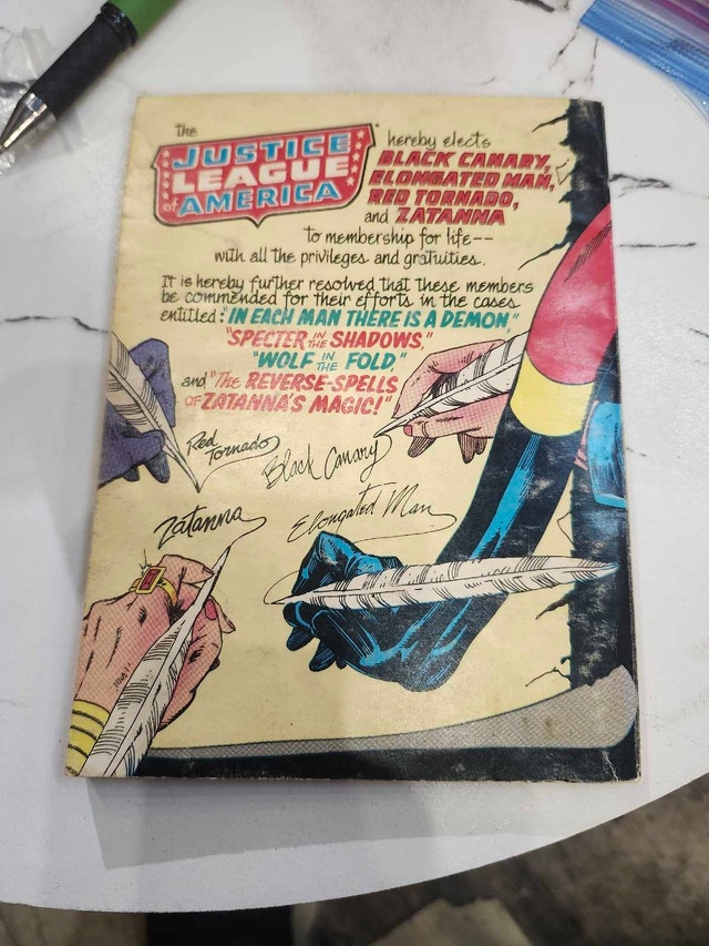 Justice League of America Comic - Nov-Dec Issue - photo 2