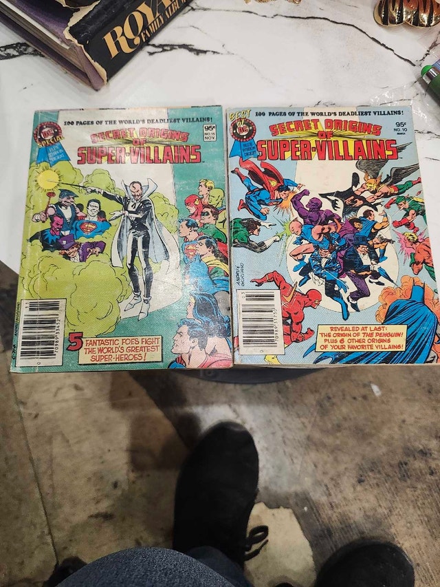 Secret Origins Super-Villains Comic
