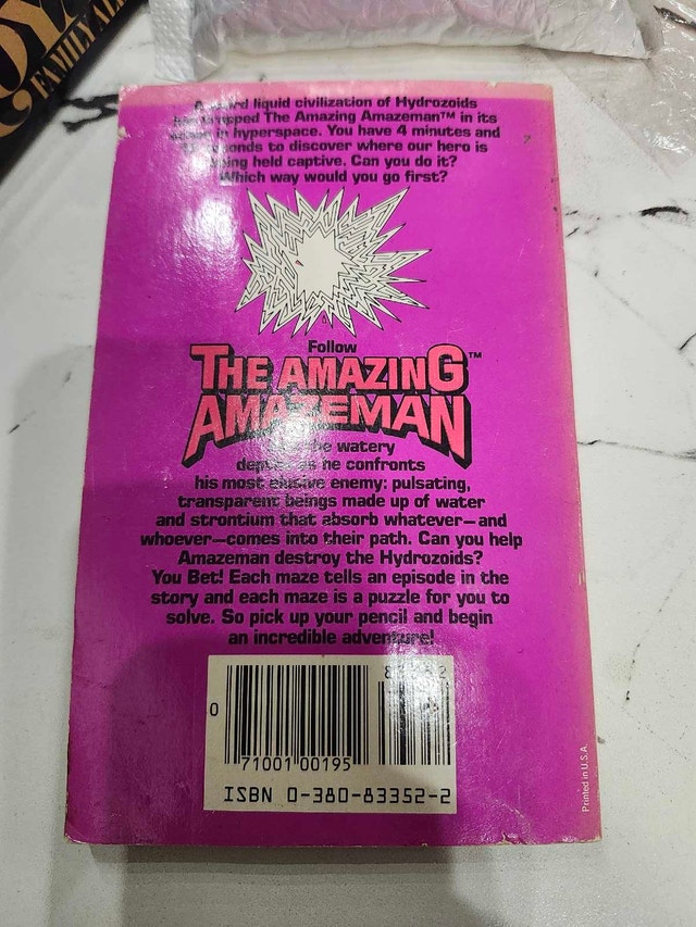 Amazing Mazeman Book - photo 2