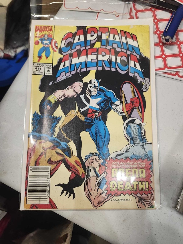 Captain America #411 Comic Book