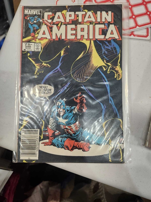 Captain America Comic #296