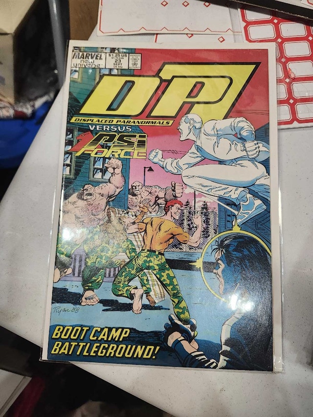 Marvel DP7 #23 Comic Book (1987)