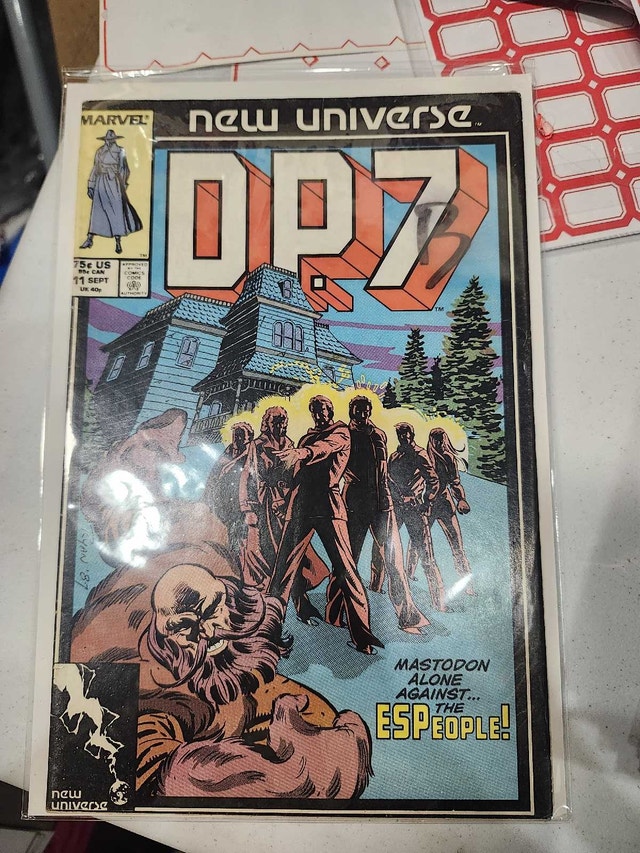 Marvel DP7 Comic Book