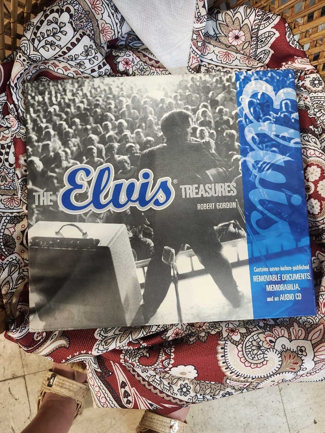 Elvis Treasures Book by Robert Gordon