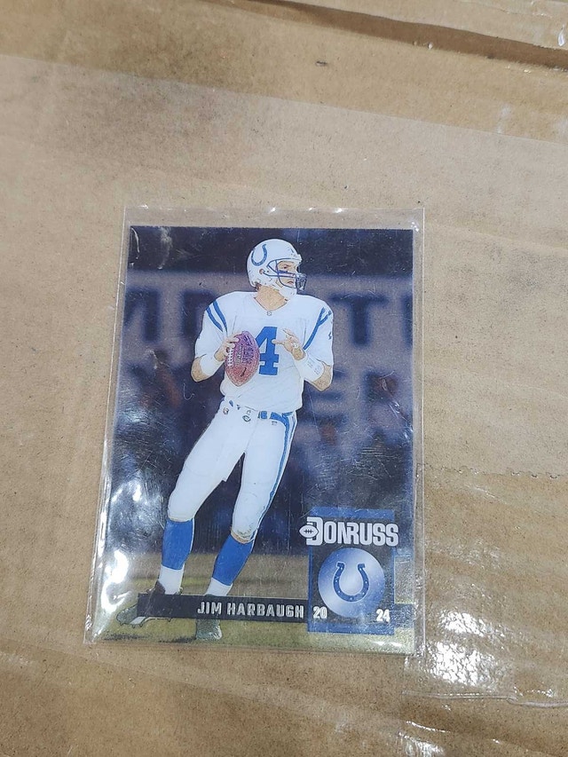 Jim Harbaugh Donruss Card