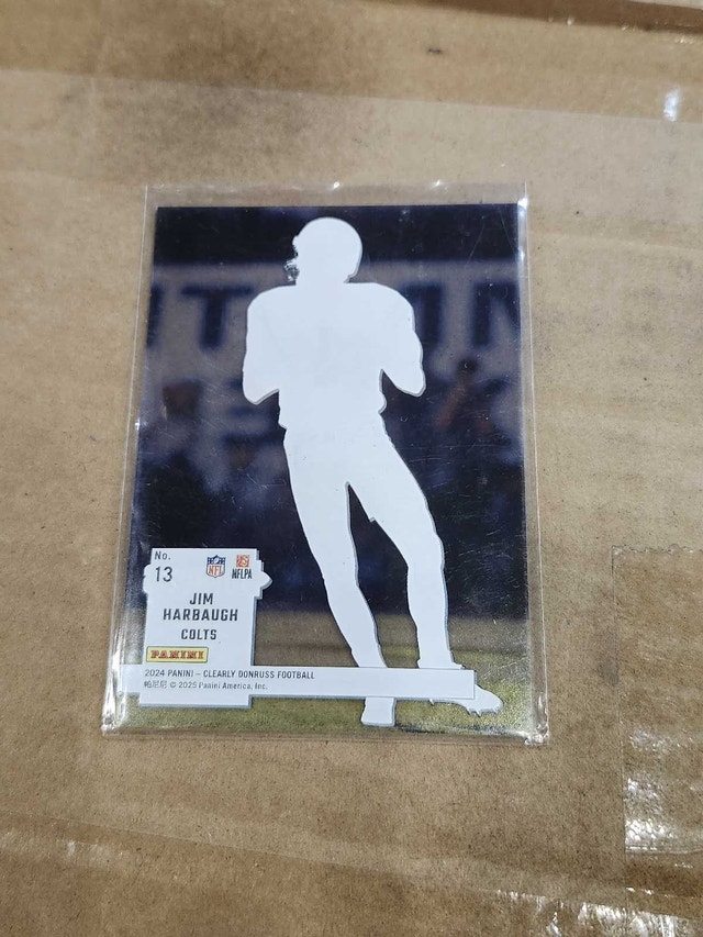 Jim Harbaugh Donruss Card - photo 2