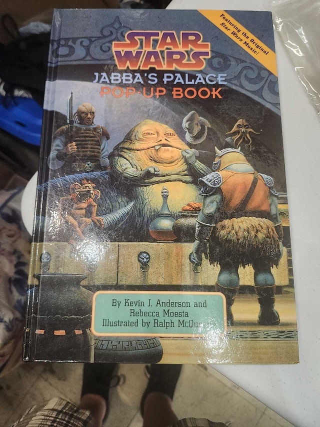 Star Wars Jabba's Palace Pop-Up Book (1995)